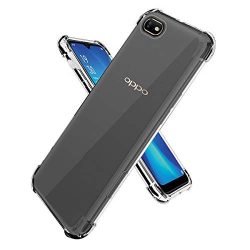 OO LALA JI Bumper Cover Soft Case for Realme C2 | Oppo A1k Soft Transparent Cover (Corner Protection with Air Cushion Technology) - Transparent