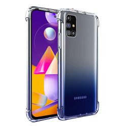 OO LALA JI Back Cover for Samsung M31s | Ultra Clear Transparent Cover Case  - Transparent