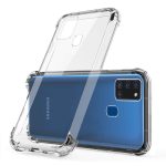 OO LALA JI Samsung Galaxy M21 - Bumper Transparent Cover - Transparent