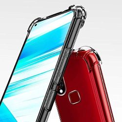 OO LALA JI Vivo Z1 Pro/Vivo Z5x | Shockproof Flexible Protective TPU Bumper Back Case Cover for Vivo Z1 Pro/Vivo Z5x - Transparent