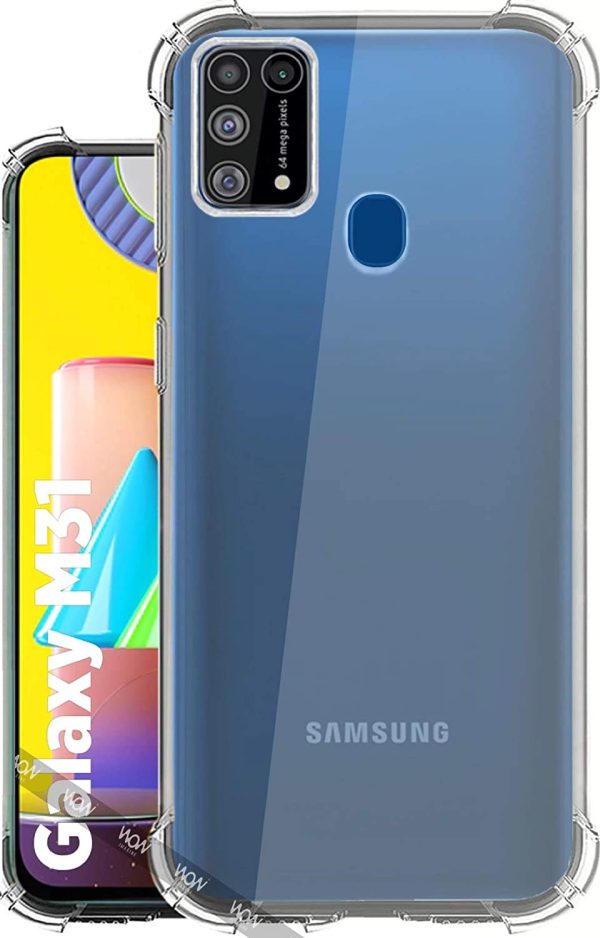 For Samsung Galaxy M31 | Samsung Galaxy M31 Prime | Samsung Galaxy F41 Back Cover Transparent New - Image 2