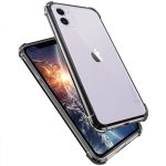 OO LALA JI  iPhone 11 Scratch Resistant Soft TPU 12D Transparent Bumper Corner Back Cover (Corner Protection with Air Cushion Technology) - Transparent
