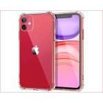 OO LALA JI Apple iPhone 11 Transparent Back Bumper Case 12D Corners Cover (Corner Protection with Air Cushion Technology) - Transparent