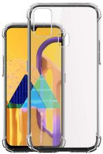 OO LALA JI Samsung Galaxy M30S - Silicone Soft & Flexible Back Phone Case For Samsung Galaxy M30S - Transparent - Image 2