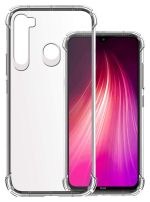 OO LALA JI shockproof flexible protective cushioned edges crystal clear tpu bumper corners back cover case cover for redmi xaomi note  – Transparent - Image 2