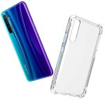 OO LALA JI shockproof transparent back cover for realme xt/x2 - Transparent