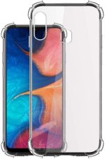 OO LALA JI Samsung Galaxy A20 - Soft Silicone Shockproof Bumper Case Back Cover - Transparent - Image 2