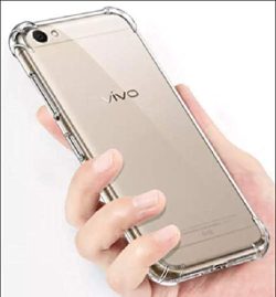 OO LALA JI Bumper Case for Vivo Y53/Vivo Y53i/Vivo 1606(Silicone;Rubber)- Transparent