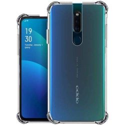 OO LALA JI Back Cover For Oppo F11 Pro ( TPU+Plastic)- Transparent