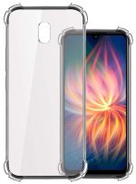 OO LALA JI Mi 8a - Soft Silicone Shockproof Bumper Case Back Cover in Transparent[Air Cushion Technology] – Transparent