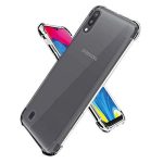 OO LALA JI Samsung Galaxy M10 Anti-Radiation 12D Transparent Bumper Case Cover (Corner Protection with Air Cushion Technology) - Transparent