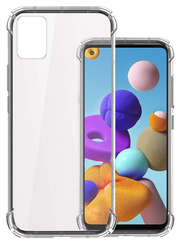OO LALA JI Shockproof TPU Back Cover for Samsung Galaxy M51 - Transparent | Cushioned Edges | Flexible Clear Case - Transparent - Image 2