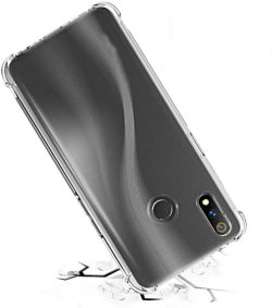 OO LALA JI Bumper Case for Realme 3/Realme 3i(Silicone) - Transparent