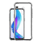 OO LALA JI For Oppo A3s | Crystal Clear TPU Bumper Shockproof Back Cover for Oppo a3s-Transparent
