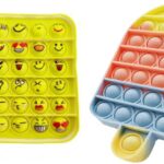 For Smiley Marble Pop New 2 Pc