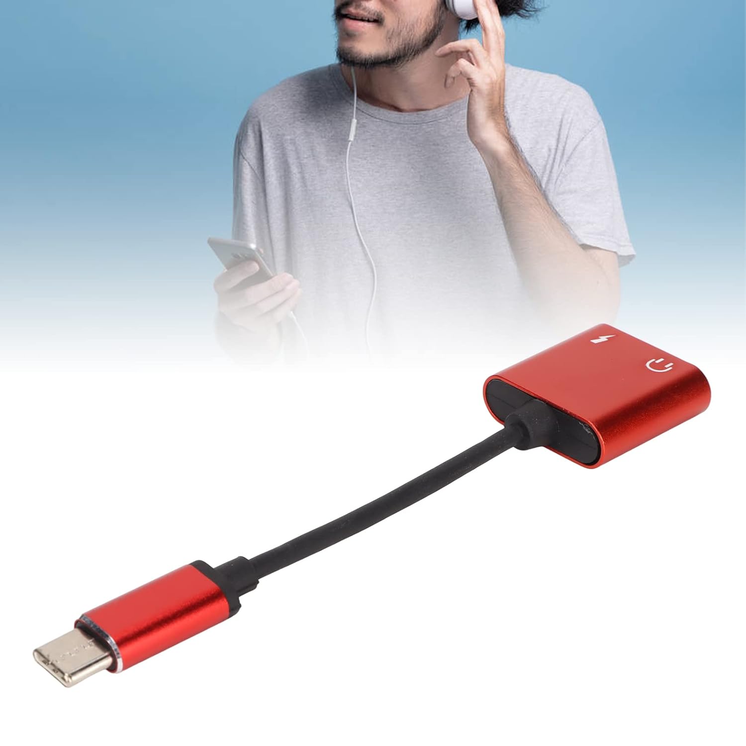 For Type C Audio Charging Same New - Image 1