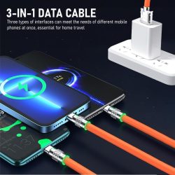 For 120W 3In1 Data Cable New 1 Pc