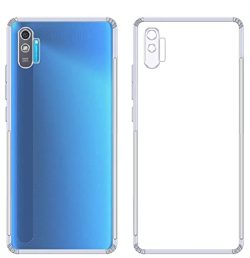 OO LALA JI For Realme C3 Bumper Shockproof Transparent Cover (Corner Protection with Air Cushion Technology)-Transparent