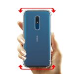 OO LALA JI Back Cover for Nokia C3 Case Cover [Protective + Anti Shockproof CASE] Back Cover Case - Transparent