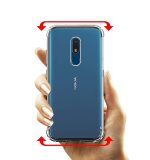 OO LALA JI Back Cover for Nokia C3 Case Cover [Protective + Anti Shockproof CASE] Back Cover Case - Transparent