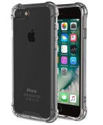 OO LALA JI  Apple iPhone 6 | Apple iPhone 6s Bumper Shockproof 12D Transparent Cover (Corner Protection with Cushion Technology) - Transparent