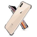 OO LALA JI Apple iPhone X Air Bag Bumper Corners 12D Transparent Case Cover (Corner Protection with Air Cushion Technology) - Transparent