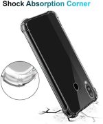 OO LALA JI samsung galaxy a20 - soft Bumper Case case back cover in transparent(rubber & silicone) -  Transparent - Image 2