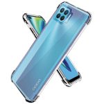 OO LALA JI Oppo F17 Pro Bumper Shockproof Transparent Cover (Corner Protection with Air Cushion Technology) - Transparent - Image 3