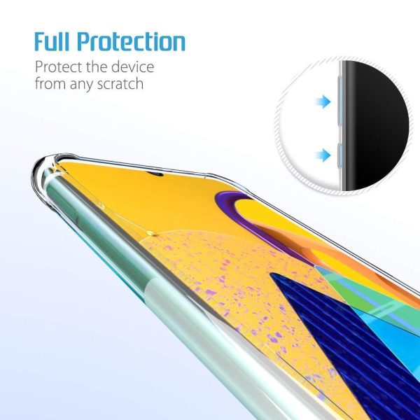 OO LALA JI Samsung Galaxy M30S - Silicone Soft & Flexible Back Phone Case For Samsung Galaxy M30S - Transparent - Image 3