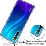 OO LALA JI shockproof flexible protective cushioned edges crystal clear tpu bumper corners back cover case cover for redmi xaomi note  – Transparent