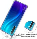 OO LALA JI shockproof flexible protective cushioned edges crystal clear tpu bumper corners back cover case cover for redmi xaomi note  – Transparent