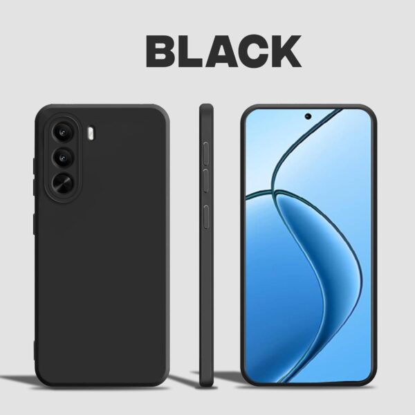 iBlack For Realme P4X 5G Back Cover Black New - Image 3