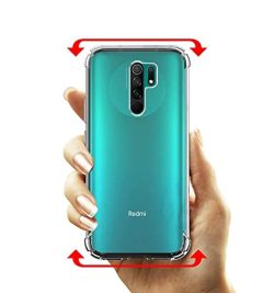 OO LALA JI For Xiaomi Redmi Note 8 Pro | Shockproof Flexible Protective TPU Bumper Back Case Cover for xiaomi redmi Note 8 pro - Transparent