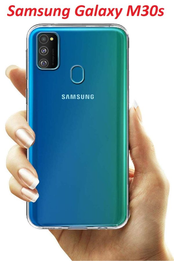 OO LALA JI For Samsung galaxy m30s soft tpu back cover plastic transparent - Image 3
