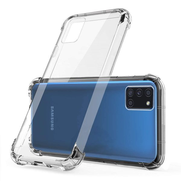 OO LALA JI Shockproof TPU Back Cover for Samsung Galaxy M51 - Transparent | Cushioned Edges | Flexible Clear Case - Transparent - Image 3