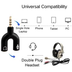 For U Splitter Mic audio New