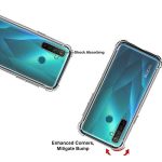 OO LALA JI Realme 5 - Soft Silicone Shockproof Bumper Case Back Cover in Transparent[Air Cushion Technology - Transparent - Image 4