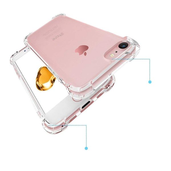 OO LALA JI  Apple iPhone 6 | Apple iPhone 6s Bumper Shockproof 12D Transparent Cover (Corner Protection with Cushion Technology) - Transparent - Image 3
