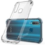 OO LALA JI shockproof Bumper Case back cover case for vivo u10 – Transparent