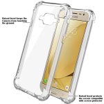 OO LALA JI Shockproof TPU Back Cover for Samsung Galaxy J2 (2015) - Transparent | Cushioned Edges | Flexible Clear Case - Transparent - Image 4