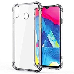 OO LALA JI Samsung Galaxy A20 - Soft Silicone Shockproof Bumper Case Back Cover - Transparent