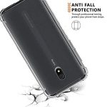 OO LALA JI Mi 8a - Soft Silicone Shockproof Bumper Case Back Cover in Transparent[Air Cushion Technology] – Transparent - Image 4