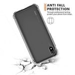 OO LALA JI Redmi 7a Shockproof Bumper Case Transparent Back Cover for Redmi 7a (soft & flexible back cover)- Transparent
