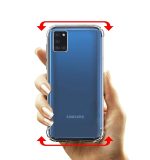 OO LALA JI Shockproof TPU Back Cover for Samsung Galaxy M51 - Transparent | Cushioned Edges | Flexible Clear Case - Transparent - Image 4