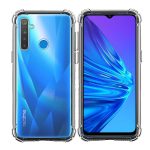 OO LALA JI Realme 5 - Soft Silicone Shockproof Bumper Case Back Cover in Transparent[Air Cushion Technology - Transparent - Image 5