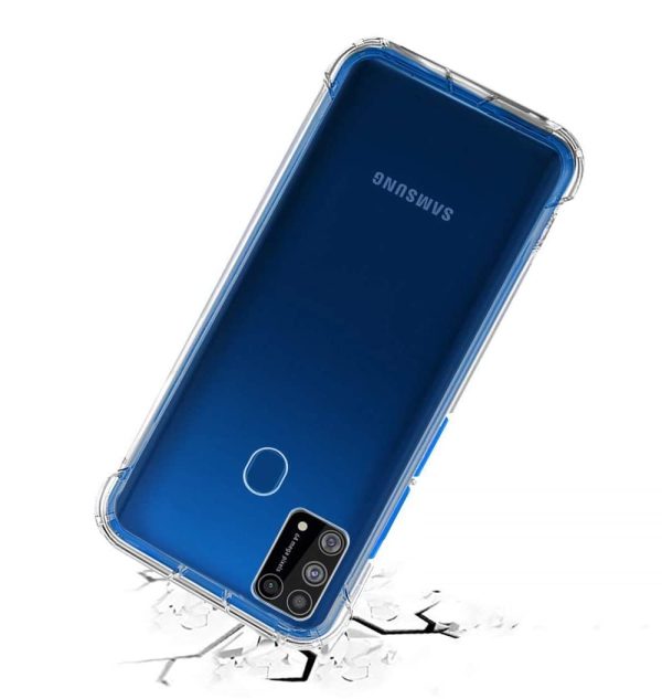 OO LALA JI Samsung Galaxy M21 - Bumper Transparent Cover - Transparent - Image 5