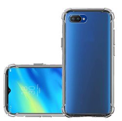 OO LALA JI Shockproof TPU Back Cover for Oppo A71 2018 - Transparent | Cushioned Edges | Flexible Clear Case - Transparent