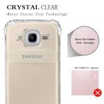 OO LALA JI Shockproof TPU Back Cover for Samsung Galaxy J2 (2015) - Transparent | Cushioned Edges | Flexible Clear Case - Transparent - Image 5