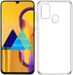OO LALA JI For Samsung galaxy m30s soft tpu back cover plastic transparent - Image 5