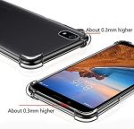 OO LALA JI Redmi 7a Shockproof Bumper Case Transparent Back Cover for Redmi 7a (soft & flexible back cover)- Transparent - Image 5